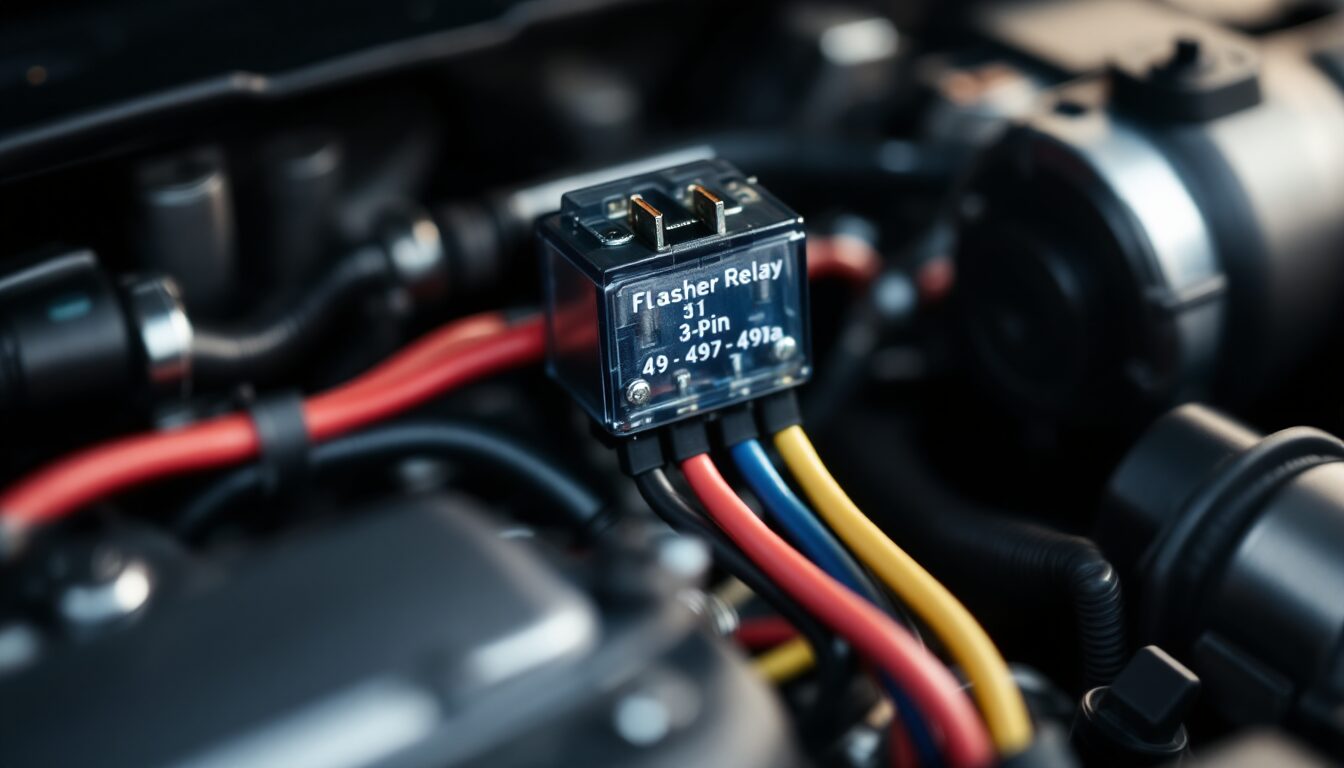 fonctionnement centrale clignotant 3 broches