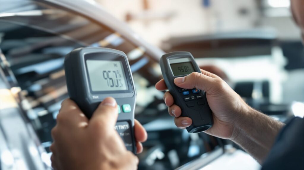 vitre teinté pourcentage