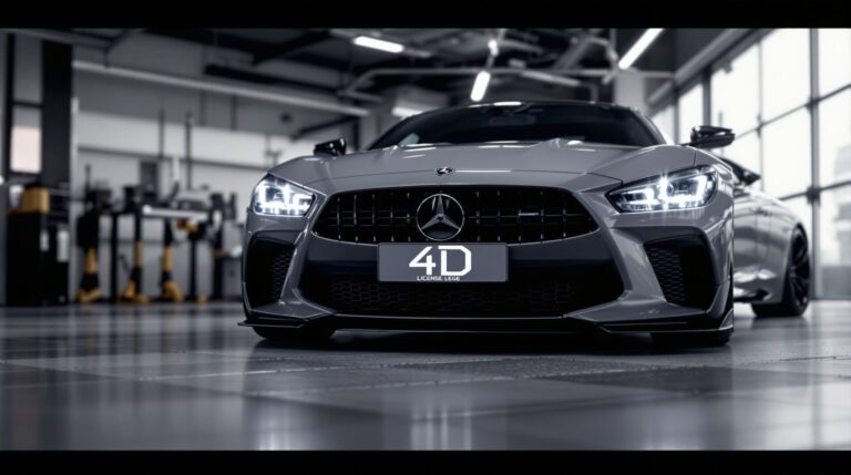 plaque immatriculation 4d