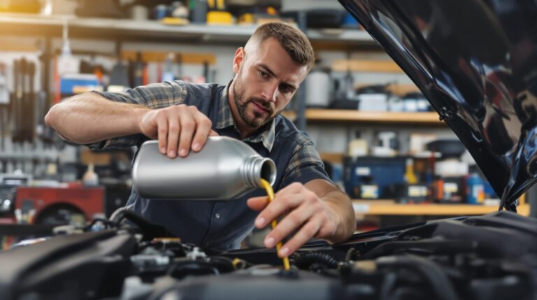 quelle quantité huile moteur