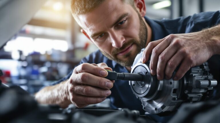 comment remettre le piston dans l'étrier de frein