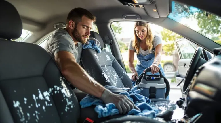 comment sécher l'intérieur d'une voiture qui a pris l'eau