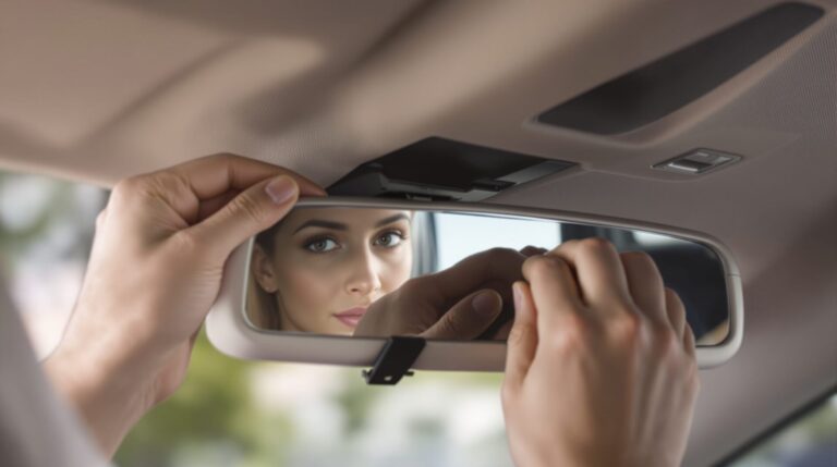 comment emboîter un rétroviseur intérieur