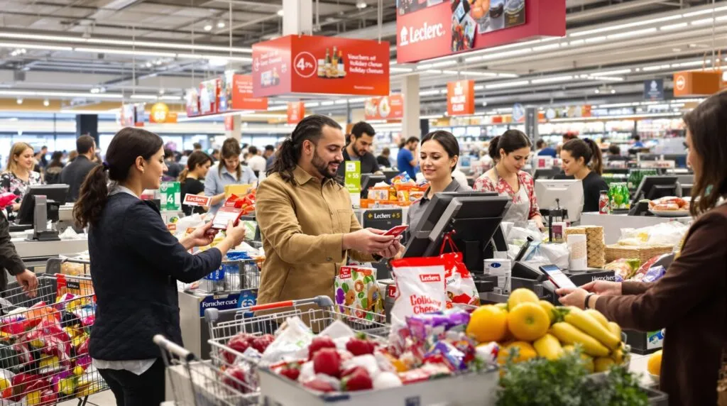 est ce que leclerc prend les cheques vacances