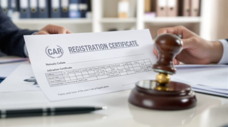 ecrasement carte grise