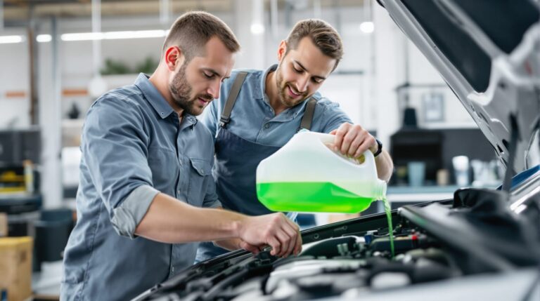 liquide de refroidissement vert pour quelle voiture