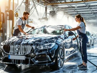 comment laver sa voiture en station de lavage