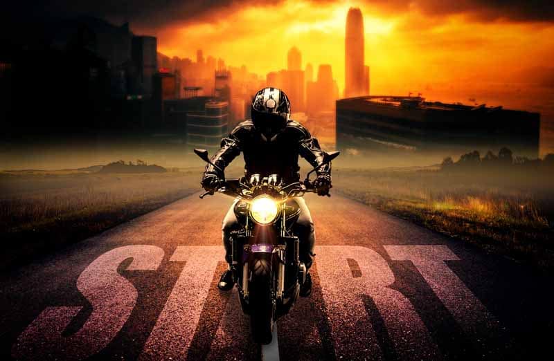 test casque moto
