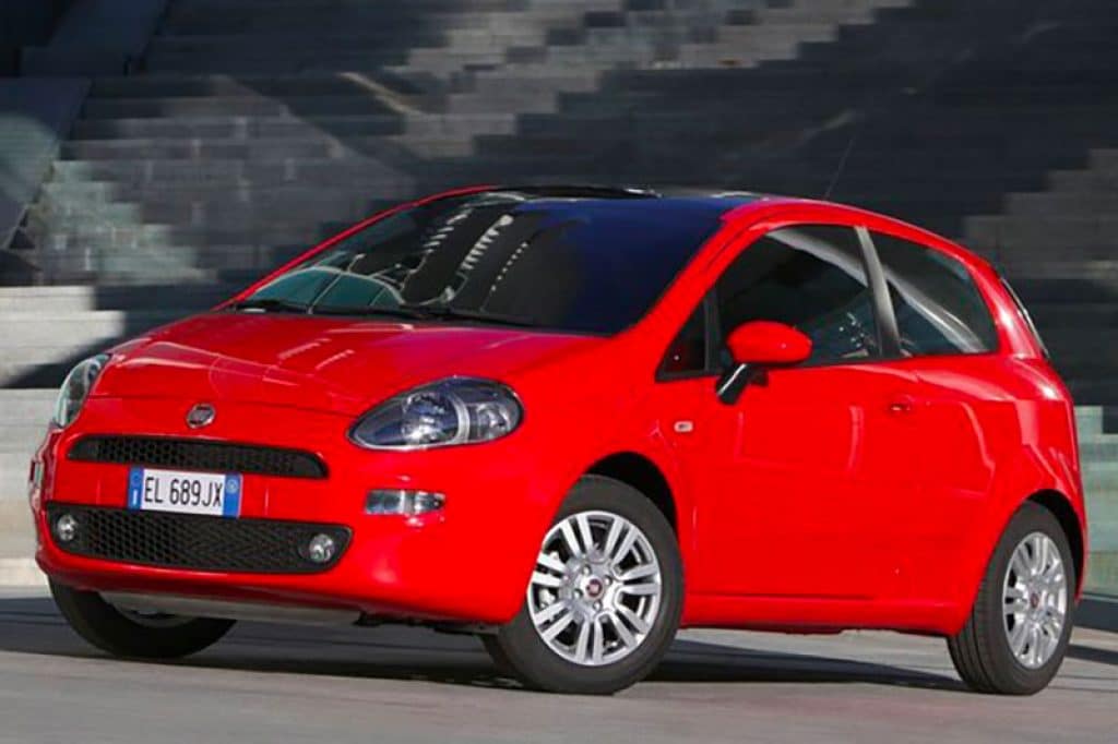 fiat punto pression pneu