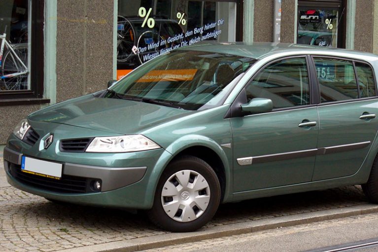 renault megane 2 pression pneu