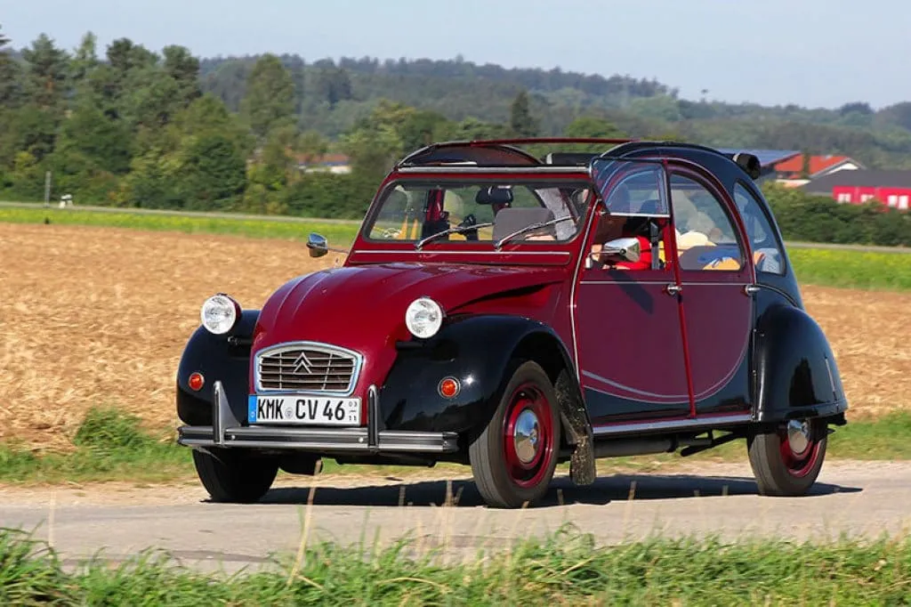 citroen 2cv pression pneu