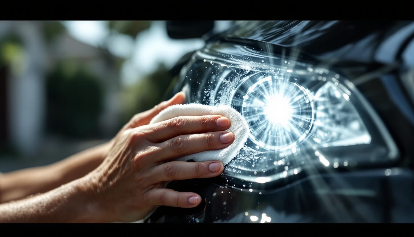 comment nettoyer des phares opaque