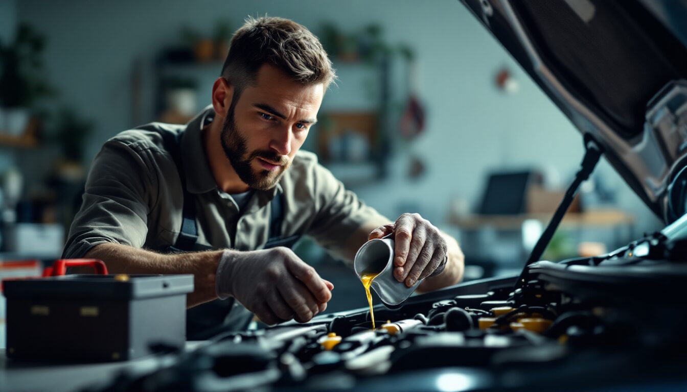 quelle quantité huile moteur