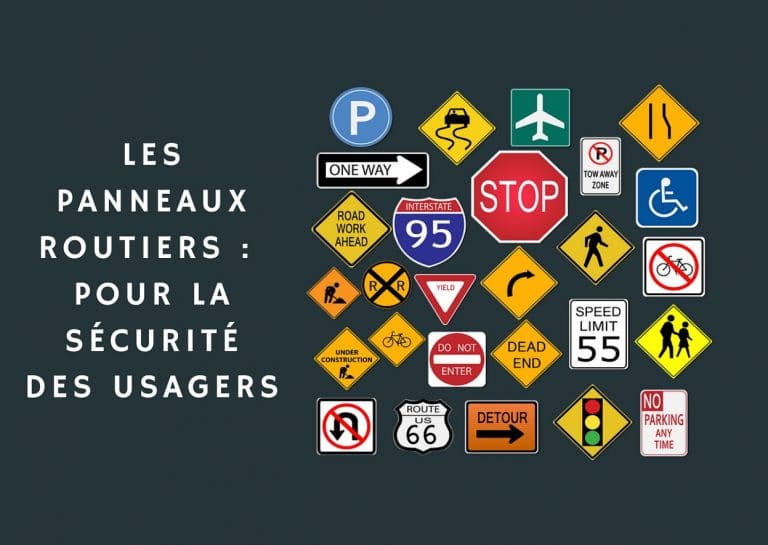 panneaux routiers