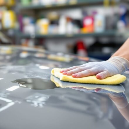 comment enlever une tache d huile