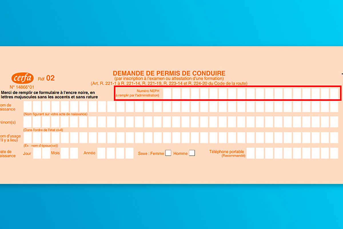 Où trouver le code NEPH ?