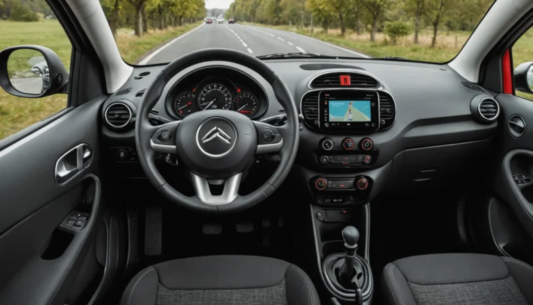 voyant tableau de bord citroën c1