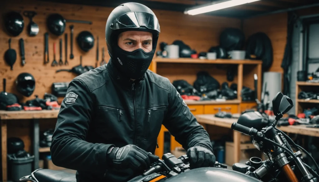 cagoule moto