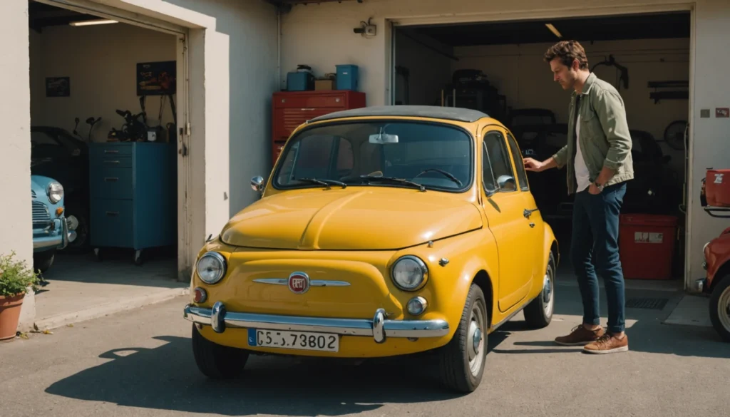 fiat 500 voyant rouge