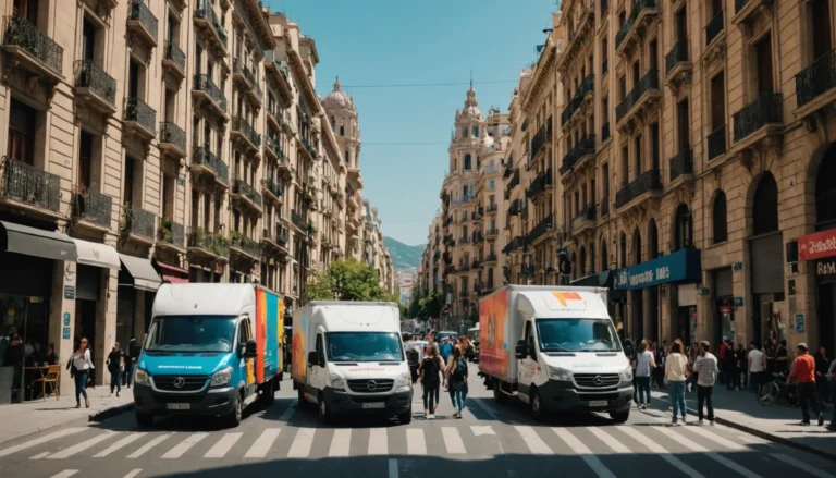 Location camion déménagement Barcelone