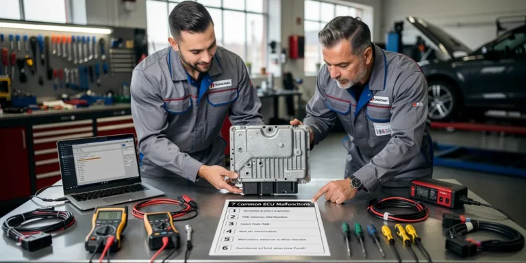 cause panne calculateur moteur