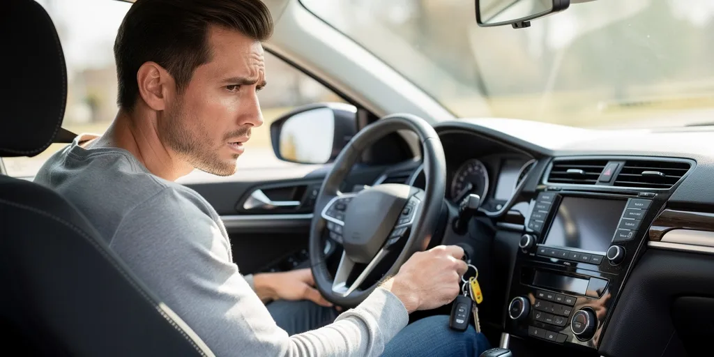 rien ne s'allume quand je met le contact