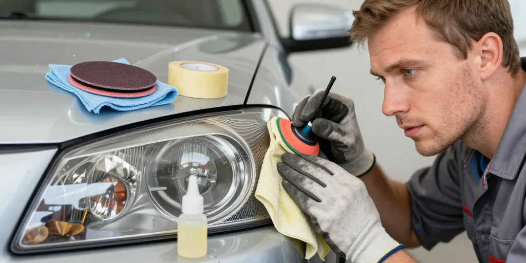 comment renover optique de phare