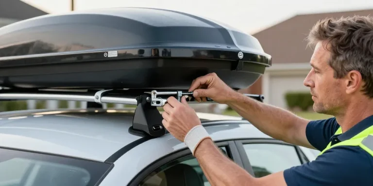 comment fixer un coffre de toit