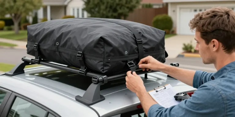 comment sangler sur barre de toit