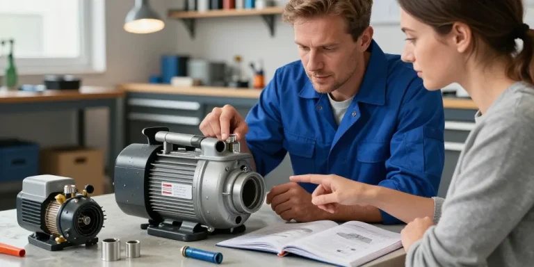 fonctionnement pompe à eau