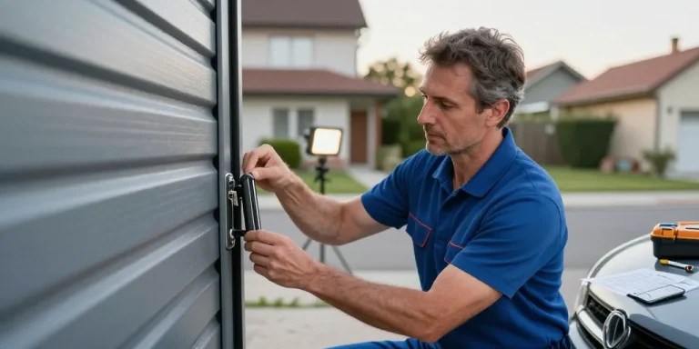 changer serrure porte de garage