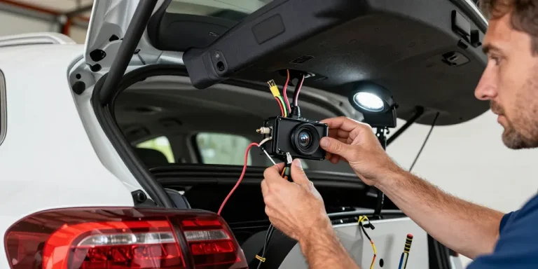 comment brancher une camera de recule