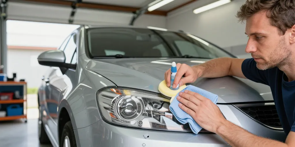 comment lustrer des phares de voiture
