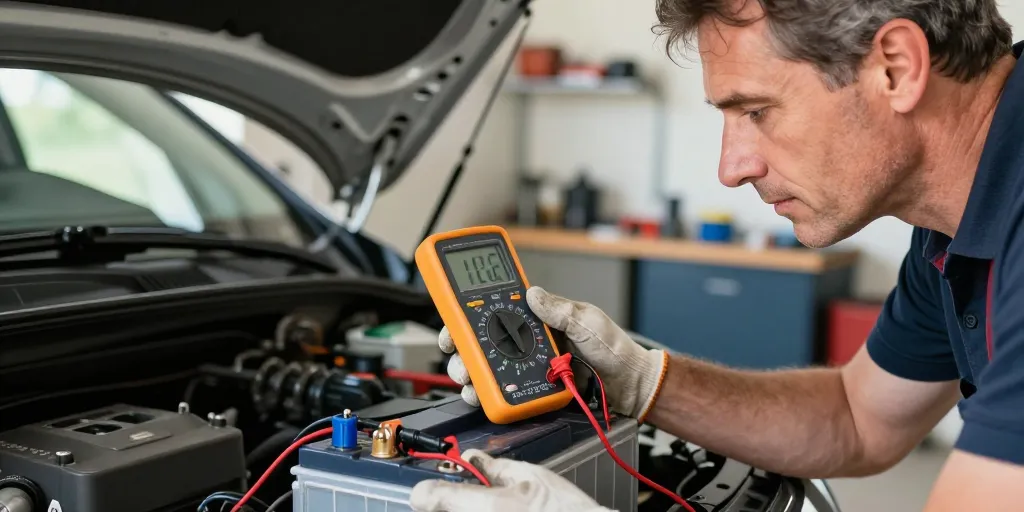 comment savoir batterie voiture hs