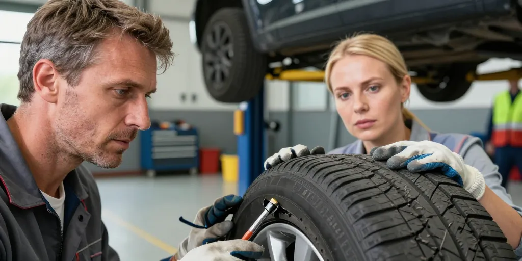 peut on reparer un pneu sur le flanc