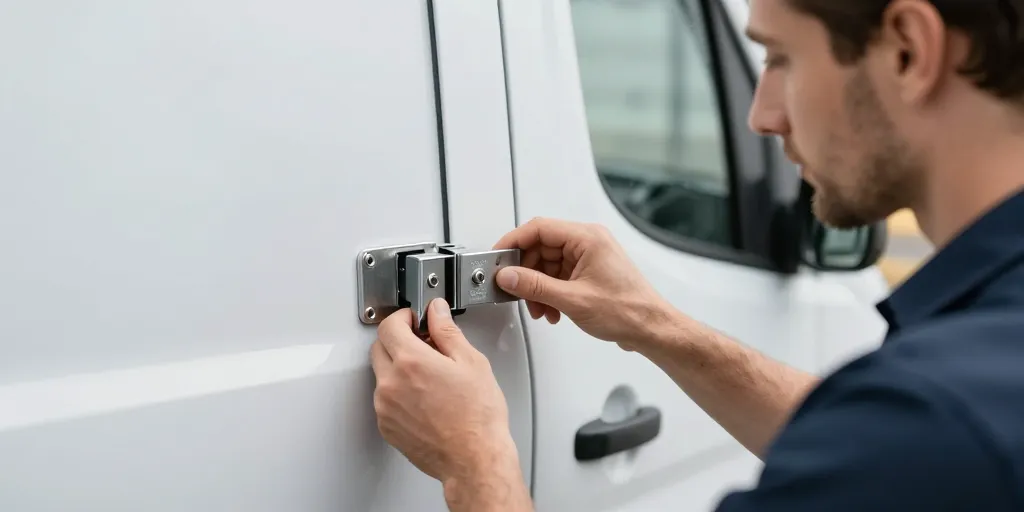 serrure antivol camionnette