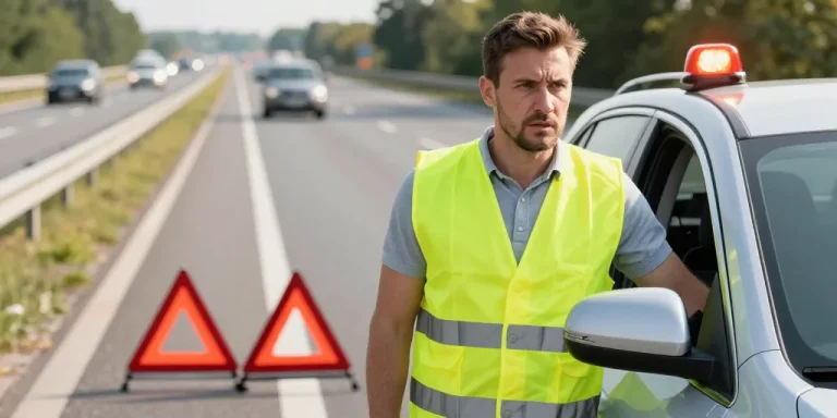 tomber en panne d'essence sur l'autoroute