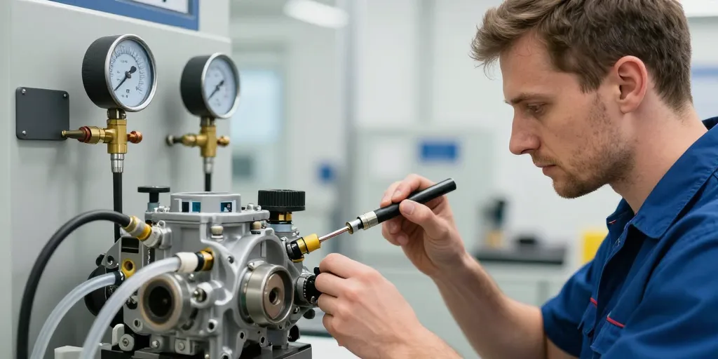 comment tester une pompe à injection diesel