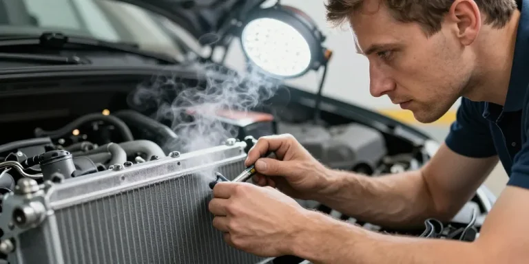 comment réparer un radiateur qui fuit