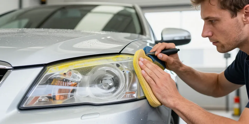 comment renover phare de voiture