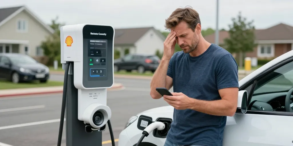 community by shell recharge charging station