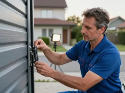 changer serrure porte de garage