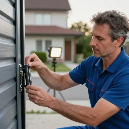 changer serrure porte de garage