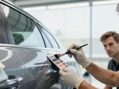 comment faire une retouche de peinture sur voiture