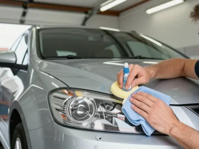 comment lustrer des phares de voiture
