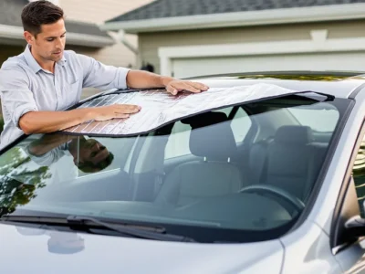 comment mettre un pare soleil