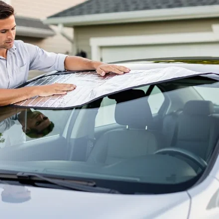 comment mettre un pare soleil