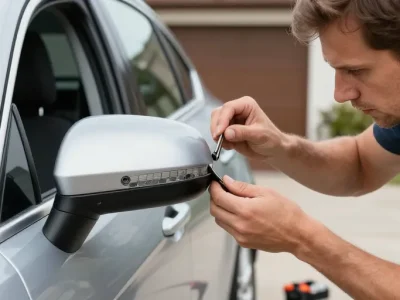 comment reparer un retroviseur exterieur