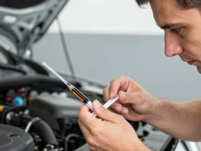 comment retirer de l'huile moteur sans vidanger