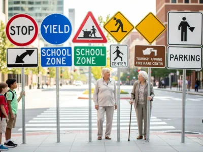 panneau de signalisation routière signification